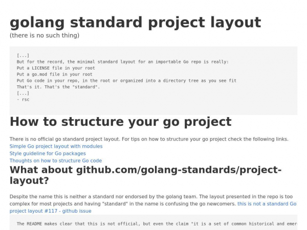 golangstandardprojectlayout.com