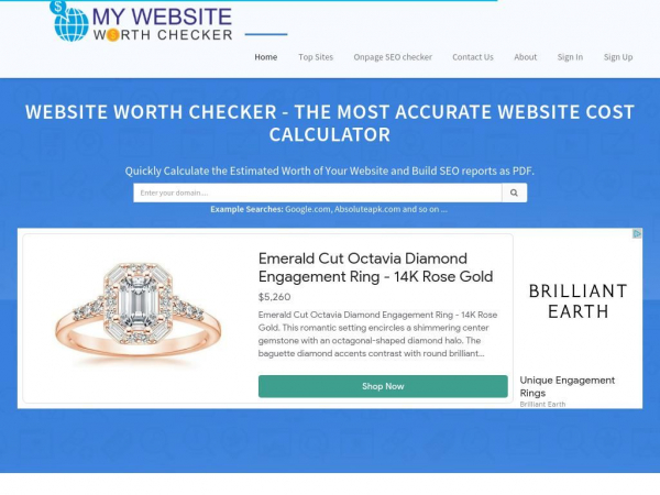mywebsiteworthchecker.com