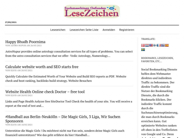 lesezeichen-bookmarking.de